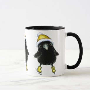 Taza Patinaje de hielo del cuervo del bebé