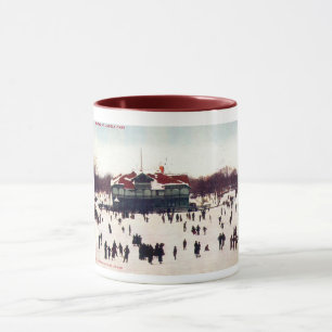 Taza Patinaje en Lincoln Park 1908, Inspiración vintage