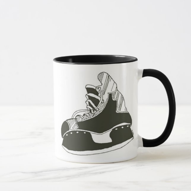 Taza Patines del hockey