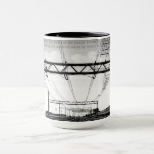 Taza Patios del Grand Trunk Railway Vintage Port Huron