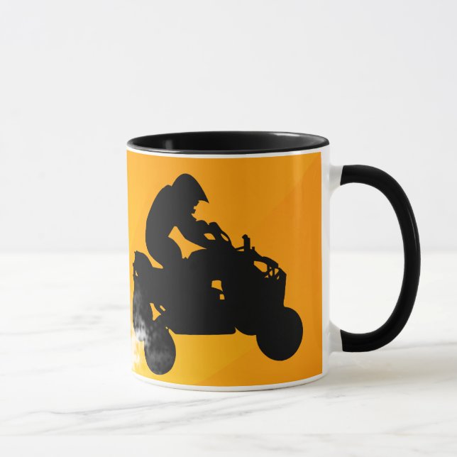 Taza patios. puesta del sol anaranjada (Derecha)