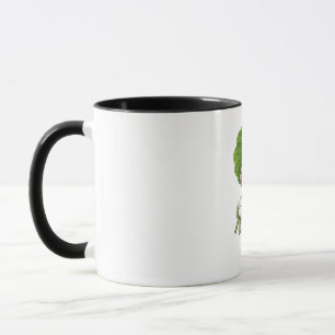 Taza Patito Adorable con Paraguas de Hoja – Primavera C