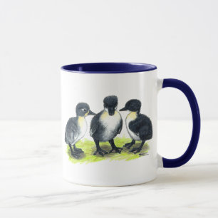 Taza Patitos Suecos Azules