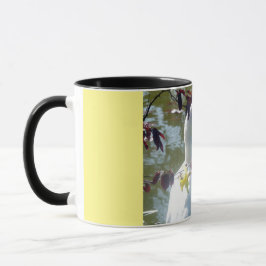 Taza Pato Blanco En La Mug De Daffodils