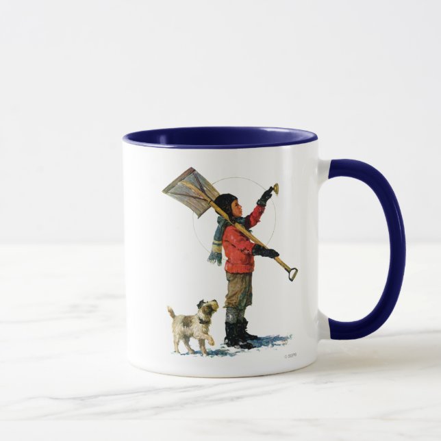 Taza Pato cuchara de la nieve (Derecha)