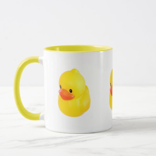 Taza Pato de goma amarillo brillante (Izquierda)
