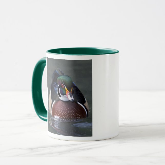Taza Pato de Madera Americano (Anverso izquierdo)