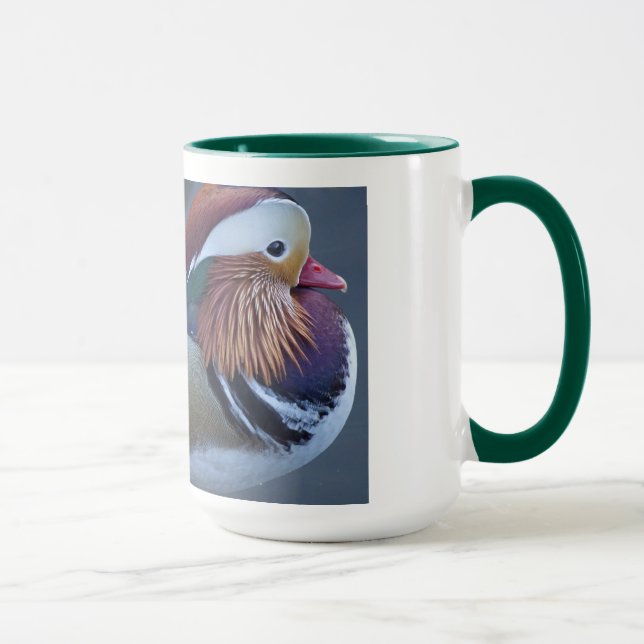 Taza Pato de mandarín famoso del Central Park (Derecha)