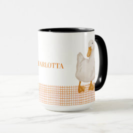 Taza Pato Personalizado – Diseño de Animal de Granja Ad