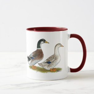 Taza Patos:  Appleyard de plata