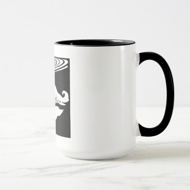 Taza Patos De Woodcut Victorianos En Mug (Derecha)