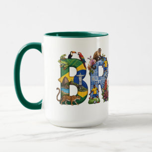 Taza Patrimonio de Brasil, Samba, Selva, Fútbol