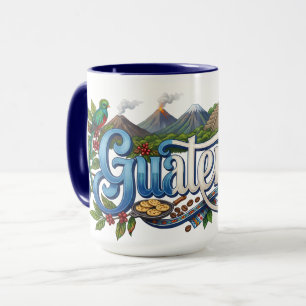 Taza Patrimonio de Guatemala, Tradición, Bandera y Cult