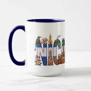 Taza Patrimonio de Nicaragua, Tradición, Bandera y Cult
