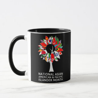 Taza Patrimonio nacional asiático-americano de las isla