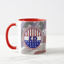 Taza PATRIOTA con licencia de LD