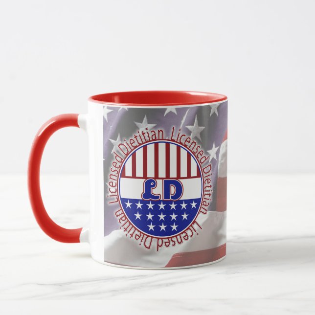 Taza PATRIOTA con licencia de LD (Izquierda)