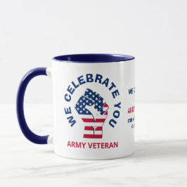 Taza Patriotic American CELEBRATE TI