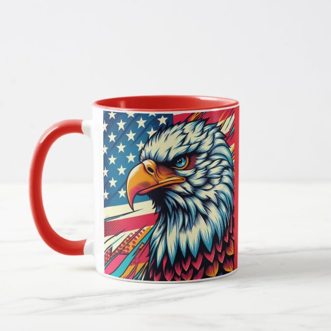Taza   Patriotic American Mug (Izquierda)