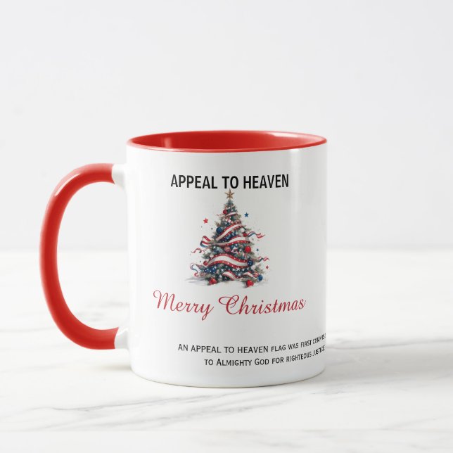 Taza Patriotic Xmas Tree ATH1 with origin ed MUG (Izquierda)