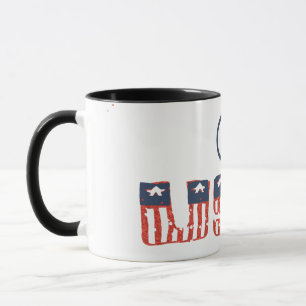 Taza Patriótica con la Campana de la Libertad