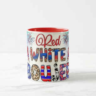 Taza Patriótica del 4 de Julio Día de la Independe