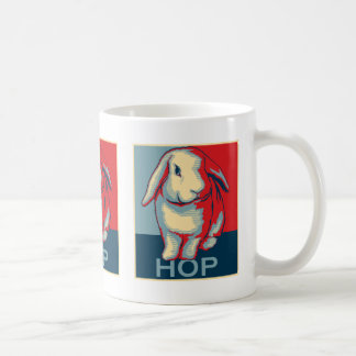 Taza patriótica del conejito 11oz