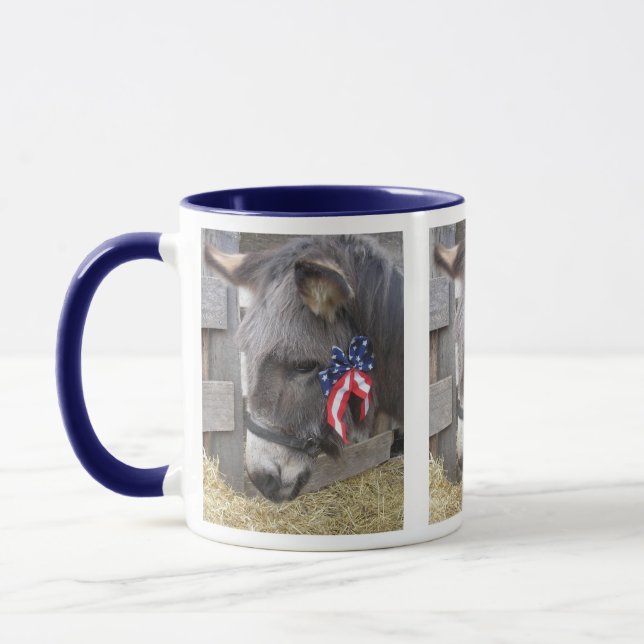 Taza "Patriotismo de burro" (Izquierda)