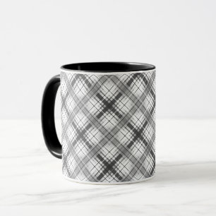 Taza Patrón abstracto sin fisuras a cuadros y a rayas