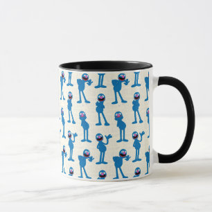 Taza Patrón adorable de Grover