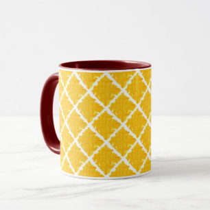 Taza Patrón amarillo/Naranja controlado con manija roja