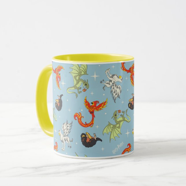 Taza Patrón Antiguo de Criaturas Mágicas (Anverso izquierdo)