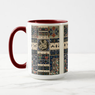 Taza Patrón árabe vintage