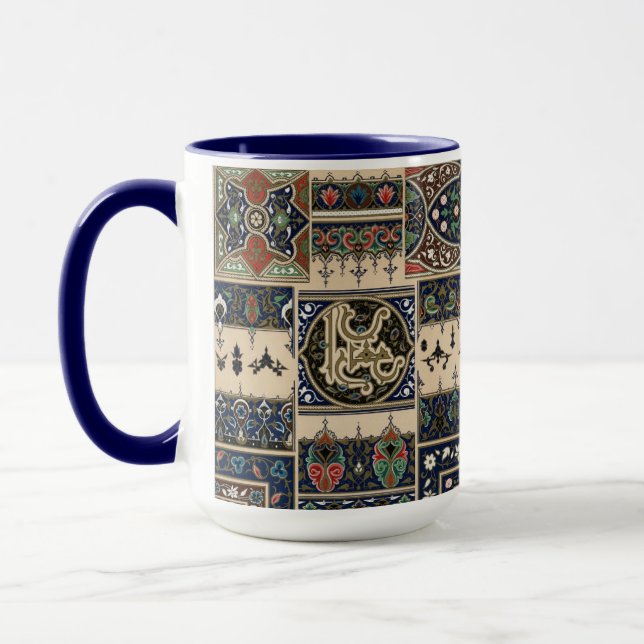 Taza Patrón árabe vintage (Izquierda)