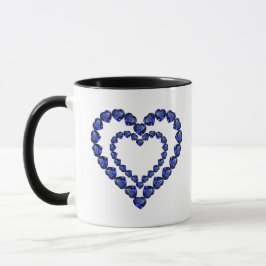 Taza Patrón azul