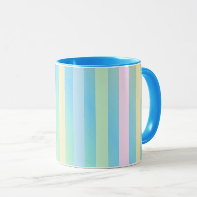Taza Patrón bonito pastel (Anverso derecho)