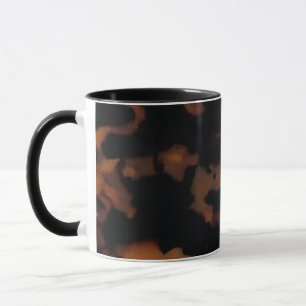 Taza Patrón continuo de caparazón de tortuga, elegante