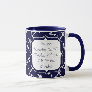 Taza Patrón de anclaje de la Marina Náutica