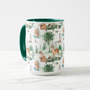 Taza Patrón de animales de Woodland Baby