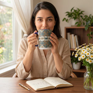 Taza Patrón de Baldosa Elegante Personalizado Regalos P