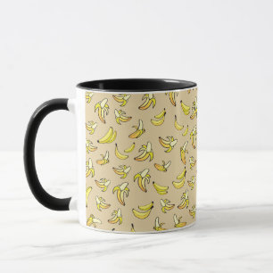 Taza Patrón de banana