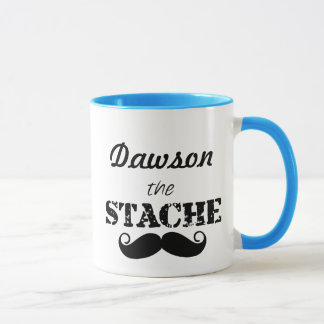 Taza Patrón de bigote de cefalea