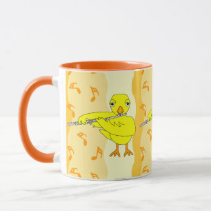 Taza Patrón de brillo de flauta
