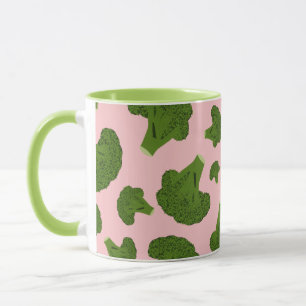 Taza Patrón de brócoli