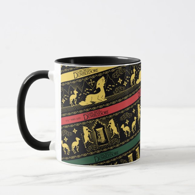 Taza Patrón de capas Qilin (Izquierda)