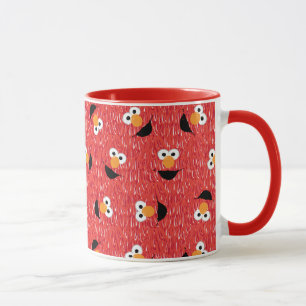 Taza Patrón de Cara de Elmo con Pelaje