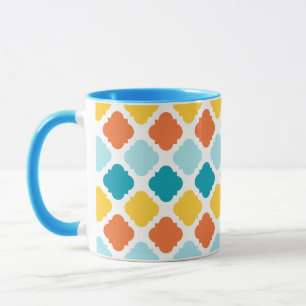Taza Patrón de carnaval de verano