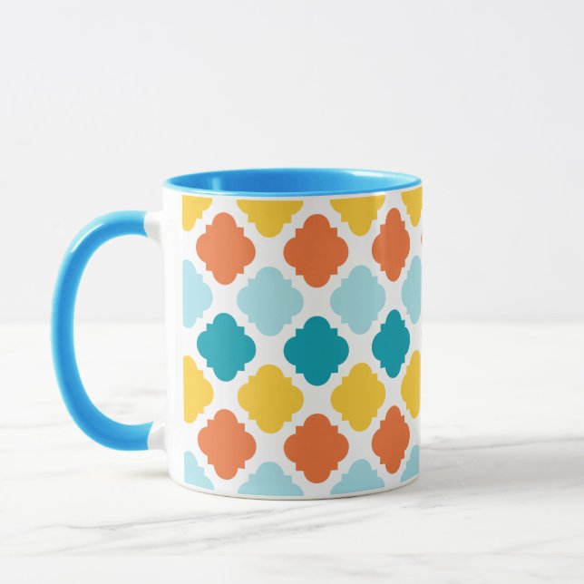 Taza Patrón de carnaval de verano (Izquierda)
