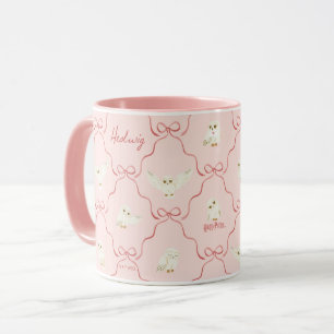 Taza Patrón de cinta rosa Hedwig