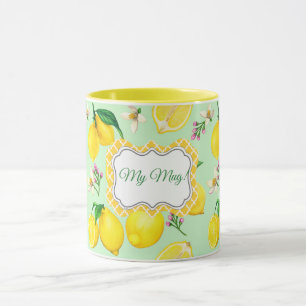 Taza Patrón de cítricos